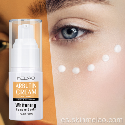 Crema de ojos de blanqueamiento de arbutin de vC anti -envejecimiento